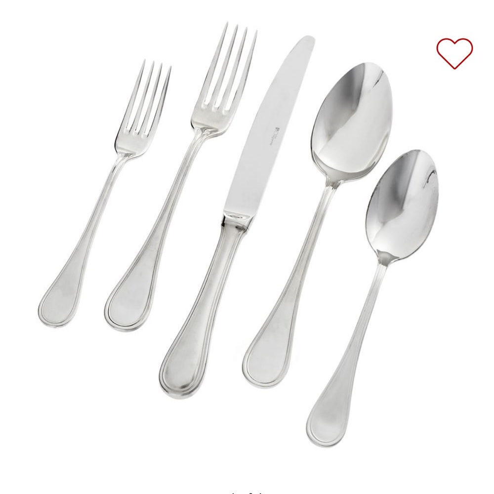 TWO NEW Katherine Pottery Barn Flatware 5-Piece Sets